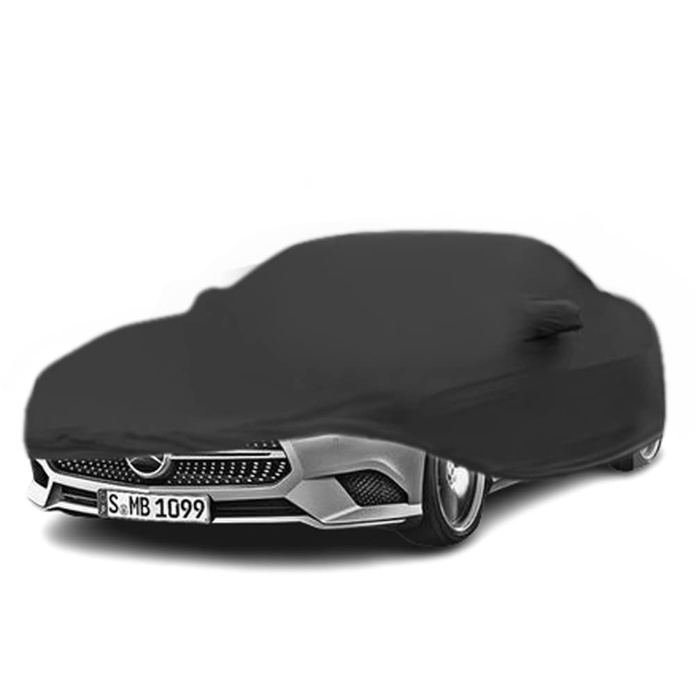 LTDNB Custom Fit Indoor Full Car Cover Dust-Proof Protection Compatible with 2009-2023 Mercedes-Benz SL400 SL450 SL550 SL63 SL65 (Black)