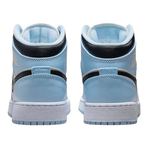 Nike Kids Air Jordan 1 Retro High OG GS Basketball Shoe, Ice Blue/Black Sail-white, 6.5 Big Kid