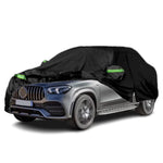 LTDNB Waterproof Car Covers Compatible with 2006-2024 Mercedes Benz GLE 230 250 280 300 320 350, All Weather Custom-fit Car Cover with Zipper Door for Rain Snowproof UV Windproof