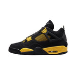 Air Jordan 4 Retro Men'sBlack/White-Tour Yellow DH6927-017 10.5