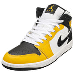 Air Jordan 1 Mid (DQ8426-701, Yellow Ochre/White/Yellow Ochre/Black) Size 11