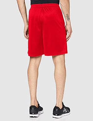 Under Armour Men's Tech Mesh Shorts , Red (600)/Black, Large