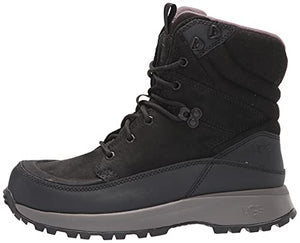 UGG Men's Emmett Boot High Boot, Black Leather, Size 11