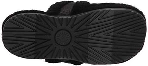 UGG Men's Slipper, Black TNL Fluff, 10