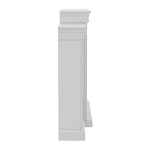 Ameriwood Home Lamont Mantel Fireplace, White,1815096COM