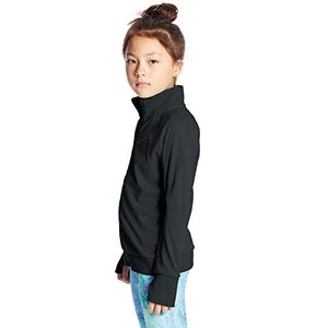 C9 Champion Girls' Cardio Jacket, Ebony, Large