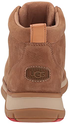 UGG Women's LAKESIDER Ankle Boot, Chestnut Leather, 6