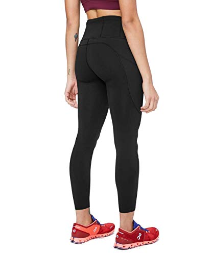 LULULEMON Fast and Free 7/8 Tight 25" (Black (Non-Reflective), 6)