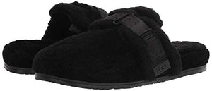 UGG Men's Slipper, Black TNL Fluff, 10