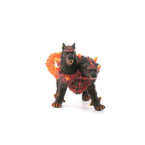 Schleich Eldrador Creatures, Lava Monster Mythical Creatures Toys for Kids, Hellhound Action Figure, Ages 7+