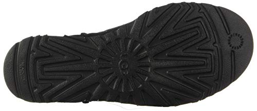 UGG Women's Classic Femme Mini Boot, Black, 8