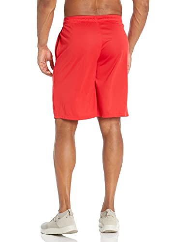 Under Armour Men's Tech Mesh Shorts , Red (600)/Black, Large