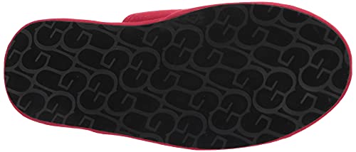 UGG Men's Scuff Graphic Band Slipper, Samba RED, 11