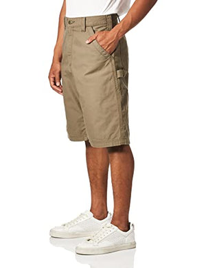 Carhartt Men's Canvas Work Short B147,Light Brown,36