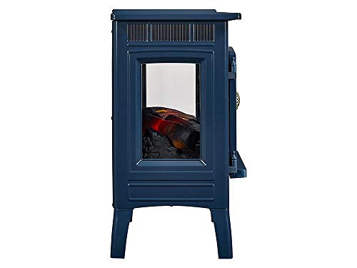 Duraflame 3D Infrared Electric Fireplace Stove with Remote Control, Navy - DFI-5010-07