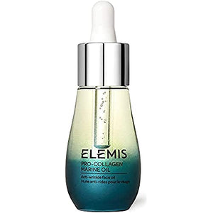 ELEMIS Pro-Collagen Marine Oil | Ultra Lightweight Anti-Wrinkle Daily Face Oil Deeply Moisturizes, Nourishes, and Hydrates for a Youthful Look | 15 mL