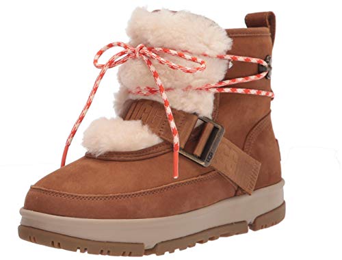 UGG womens Classic Weather Hiker Snow Boot, Chestnut, 7 US