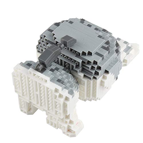 Larcele Cat Micro Building Blocks Pet Mini Building Toy Bricks,1033 Pieces KLJM-02 (Model 2285)