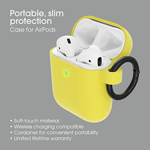 OTTERBOX Soft Touch Case for Apple AirPods (1st & 2nd Gen) - Lemon Drop (Yellow)