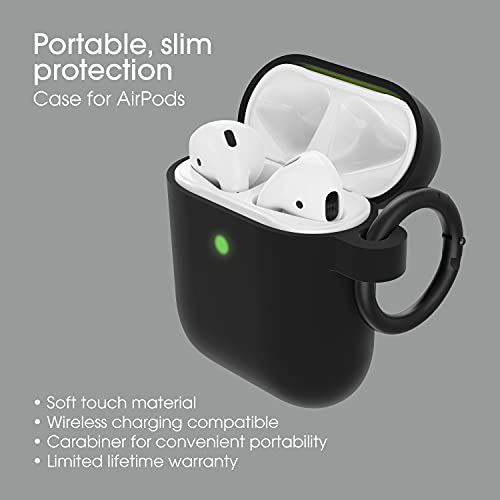 OTTERBOX Soft Touch Case for Apple AirPods (1st & 2nd Gen) - Taffy (Black)