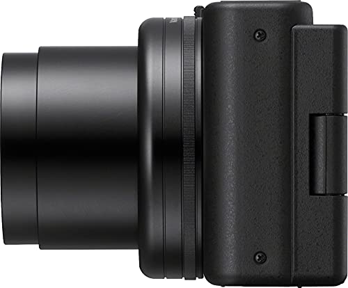 Sony ZV-1 Digital Camera for Content Creators, Vlogging and YouTube with Flip Screen, Built-in Microphone, 4K HDR Video, Touchscreen Display, Live Video Streaming, Webcam