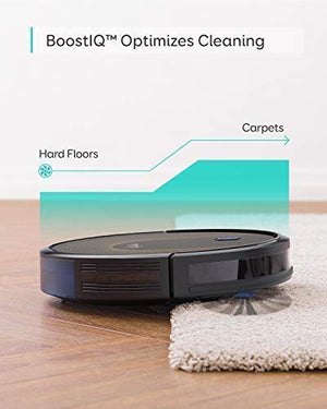 eufy by Anker, BoostIQ RoboVac 30C, Robot Vacuum Cleaner, Wi-Fi, Super-Thin, 1500Pa Suction, Boundary Strips Included, Quiet, Self-Charging Robotic Vacuum, Cleans Hard Floors to Medium-Pile Carpets