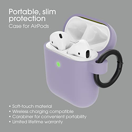 OTTERBOX Soft Touch Case for Apple AirPods (1st & 2nd Gen) - Elixir (Light Purple)