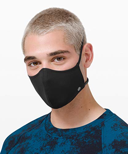 Lululemon Double Strap Face Mask (Black with Storage Case)