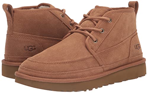 UGG Men's Neumel Moc Boot, Chestnut, Size 10