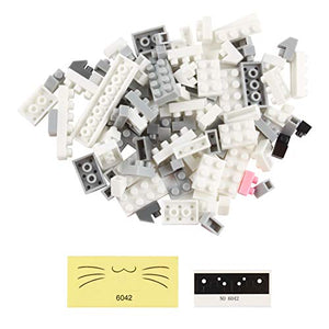 Larcele Cat Micro Building Blocks Pet Mini Building Toy Bricks,1033 Pieces KLJM-02 (Model 2285)