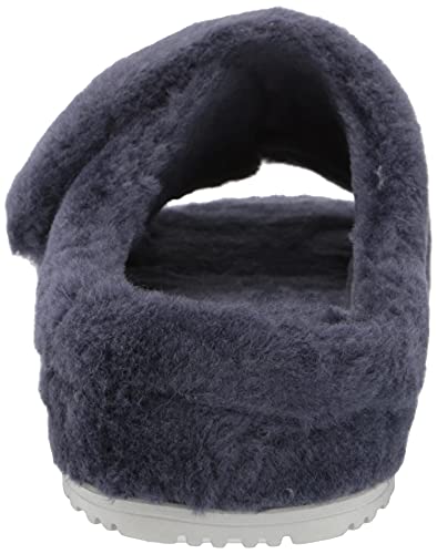 UGG Men's Fluff That Slipper, Dark Sapphire, 9