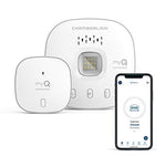 myQ Smart Garage Door Opener Chamberlain myQ-G0401 - Wireless Smart Garage Hub and Controller, Wi-Fi and Bluetooth, Smartphone Control, White