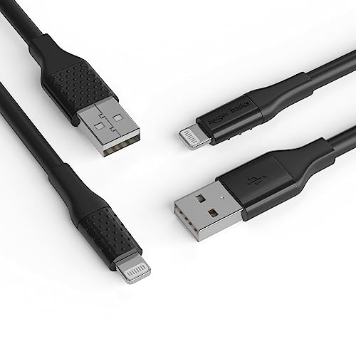 Amazon Basics Lightning to USB-A Cable for iPhone, 10 Feet, Black