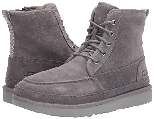 UGG Men's Neumel High Moc Boot, Charcoal, Size 11