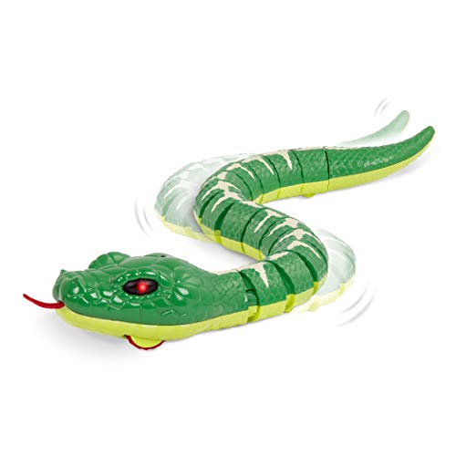 Terra by Battat Remote Control Emerald Tree Boa - Electronic Snake Toy for Kids Ages 6+