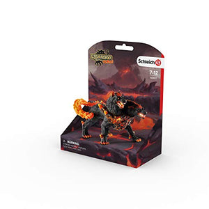 Schleich Eldrador Creatures, Lava Monster Mythical Creatures Toys for Kids, Hellhound Action Figure, Ages 7+