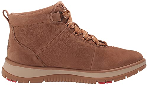 UGG Women's LAKESIDER Ankle Boot, Chestnut Leather, 6