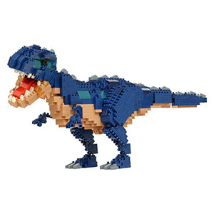 nanoblock - Dinosaurs - Dinosaur Deluxe Edition Giganotosaurus, Nanoblock Advanced Hobby Series Building Kit, Multicolor (NBM_034)