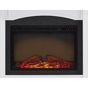 Ameriwood Home Lamont Mantel Fireplace, White,1815096COM