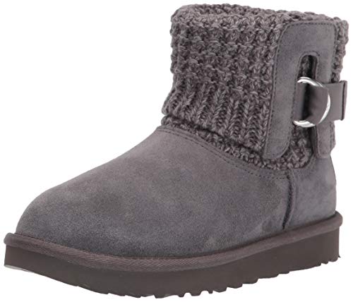 UGG Classic Solene Mini Boot, Charcoal, Size 8