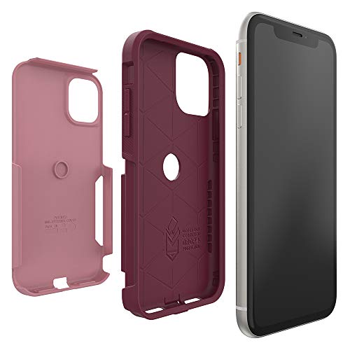 OTTERBOX COMMUTER SERIES Case for iPhone 11 - CUPIDS WAY (ROSEMARINE PINK/RED PLUM)