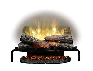 DIMPLEX Revillusion 25" Plug-In In Electric Fireplace Log Set Model: RLG25), 120V, 1500W, 12.5 Amps Black