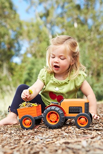 Green Toys Tractor Vehicle, Orange