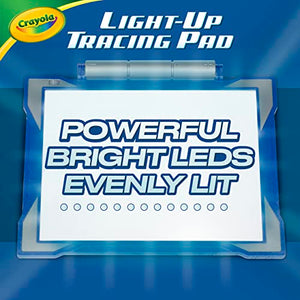 Crayola Light Up Tracing Pad Blue, Drawing Projector for Kids, Gift for Boys & Girls, Toys, Ages 6+