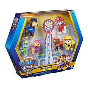 PAW Patrol, Movie Pups Gift Pack with 6 Collectible Toy Figures, Kids Toys for Ages 3 and up