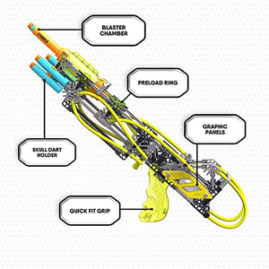 K'NEX Cyber-X C5 Neostrike - Blasts up to 60 ft - 176 Pieces, 4 Builds, Targets, 5 Darts - Great Gift Kids 8+