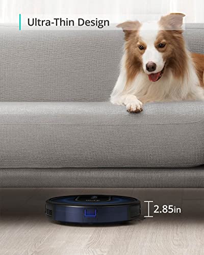 eufy by Anker, RoboVac G30, Robot Vacuum with Dynamic Navigation 2.0, 2000 Pa Strong Suction, Wi-Fi, Compatible with Alexa, Carpets and Hard Floors, Ideal for Pet Owners