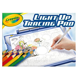 Crayola Light Up Tracing Pad Blue, Drawing Projector for Kids, Gift for Boys & Girls, Toys, Ages 6+