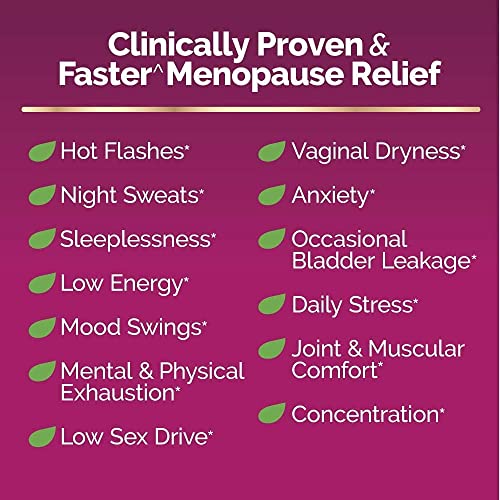 Estroven Complete Menopause Relief | All-In-One Menopause Relief* | Safe and Effective | Reduce Multiple Menopause Symptoms*1 | Reduces Hot Flashes and Night Sweats* | One Per Day | 28 Count