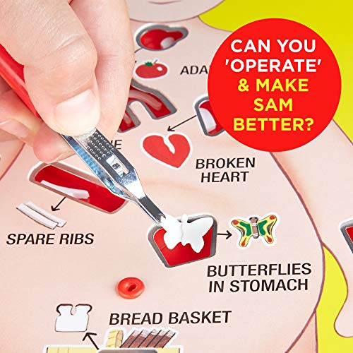 Operation Electronic Board Game With Cards Kids Skill Game Ages 6 and Up (Amazon Exclusive)